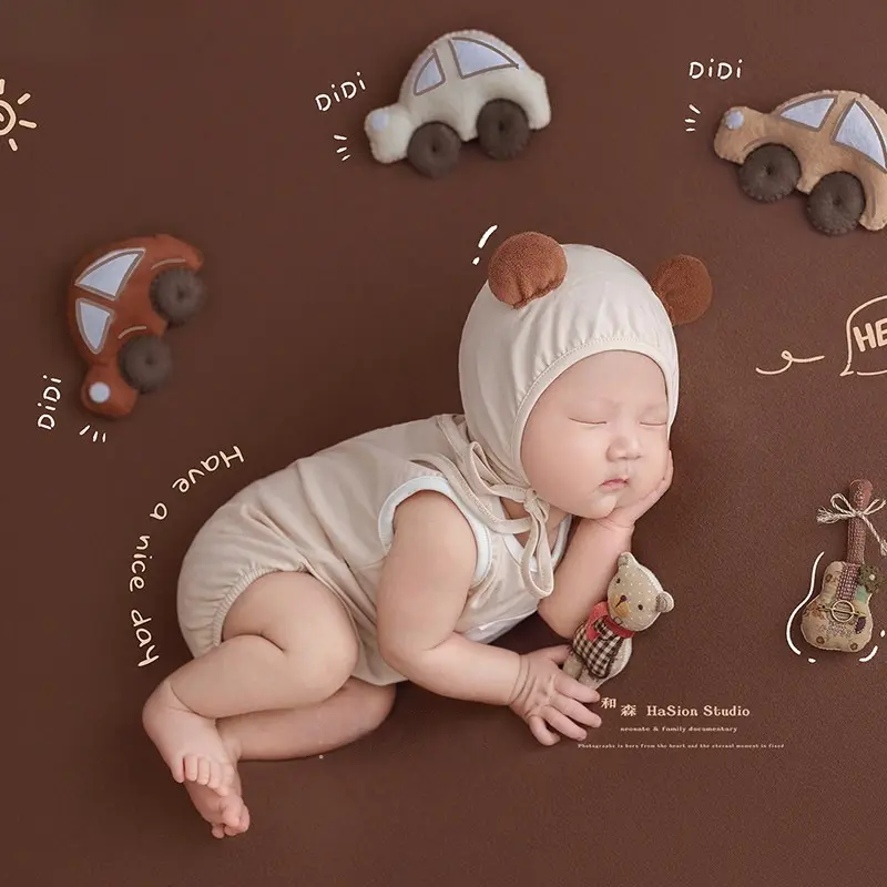 Cute Bear Theme Set - Newborn Photography Props - Image 3